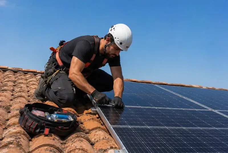 Maintenance et monitoring de panneaux solaires à Vaison-la-Romaine
